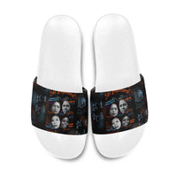 She Didn't Just Dream She Engineered Slide Sandals African Celebrating Trailblazing Black Women Innovators in Technology and Engineering - Wonder Print Shop