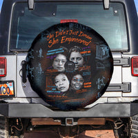 She Didn't Just Dream She Engineered Spare Tire Cover African Celebrating Trailblazing Black Women Innovators in Technology and Engineering - Wonder Print Shop