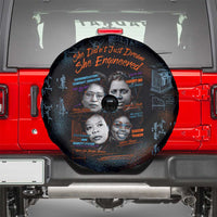 She Didn't Just Dream She Engineered Spare Tire Cover African Celebrating Trailblazing Black Women Innovators in Technology and Engineering - Wonder Print Shop