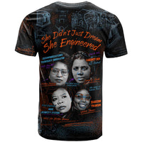 She Didn't Just Dream She Engineered T Shirt African Celebrating Trailblazing Black Women Innovators in Technology and Engineering - Wonder Print Shop