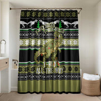 Christmas T Rex Tree Bathroom Set Xmas Holiday Patterns - Wonder Print Shop
