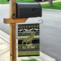 Christmas T Rex Tree Garden Flag Xmas Holiday Patterns - undefined