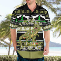 Christmas T Rex Tree Hawaiian Shirt Xmas Holiday Patterns - Wonder Print Shop