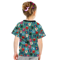 Christmas Teapot Group Kid T Shirt Xmas Holiday Patterns - Wonder Print Shop