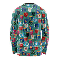 Christmas Teapot Group Long Sleeve Shirt Xmas Holiday Patterns - undefined
