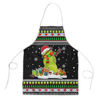 Christmas Tennis Snowman Apron Xmas Holiday Patterns - Wonder Print Shop