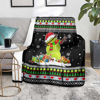 Christmas Tennis Snowman Blanket Xmas Holiday Patterns - Wonder Print Shop