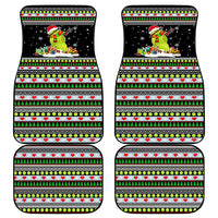 Christmas Tennis Snowman Car Mats Xmas Holiday Patterns - Wonder Print Shop