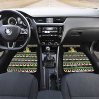 Christmas Tennis Snowman Car Mats Xmas Holiday Patterns - Wonder Print Shop