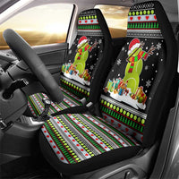 Christmas Tennis Snowman Car Seat Cover Xmas Holiday Patterns - Wonder Print Shop