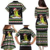 Christmas Tennis Snowman Family Matching Puletasi and Hawaiian Shirt Xmas Holiday Patterns - Wonder Print Shop