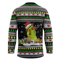 Christmas Tennis Snowman Hockey Jersey Xmas Holiday Patterns - Wonder Print Shop
