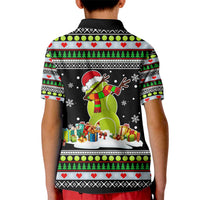 Christmas Tennis Snowman Kid Polo Shirt Xmas Holiday Patterns - Wonder Print Shop