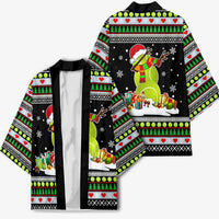 Christmas Tennis Snowman Kimono Xmas Holiday Patterns - Wonder Print Shop