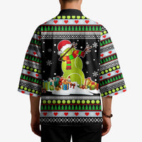 Christmas Tennis Snowman Kimono Xmas Holiday Patterns - Wonder Print Shop