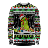 Christmas Tennis Snowman Long Sleeve Shirt Xmas Holiday Patterns - Wonder Print Shop