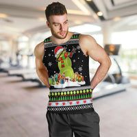 Christmas Tennis Snowman Men Tank Top Xmas Holiday Patterns - Wonder Print Shop