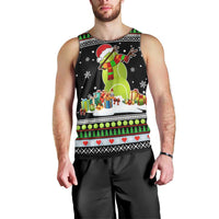 Christmas Tennis Snowman Men Tank Top Xmas Holiday Patterns - Wonder Print Shop