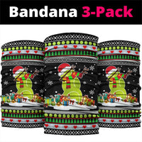 Christmas Tennis Snowman Neck Gaiter Xmas Holiday Patterns - Wonder Print Shop
