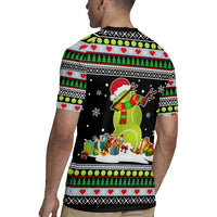 Christmas Tennis Snowman Rugby Jersey Xmas Holiday Patterns - Wonder Print Shop