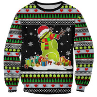 Christmas Tennis Snowman Sweatshirt Xmas Holiday Patterns - Wonder Print Shop