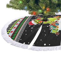Christmas Tennis Snowman Tree Skirt Xmas Holiday Patterns - Wonder Print Shop