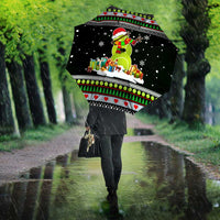 Christmas Tennis Snowman Umbrella Xmas Holiday Patterns - Wonder Print Shop