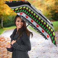 Christmas Tennis Snowman Umbrella Xmas Holiday Patterns - Wonder Print Shop