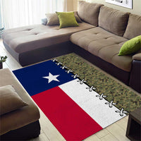 Christmas Texas Camo Area Rug Xmas Holiday Patterns - Wonder Print Shop