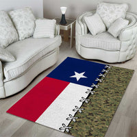 Christmas Texas Camo Area Rug Xmas Holiday Patterns - Wonder Print Shop