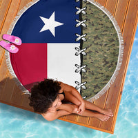 Christmas Texas Camo Beach Blanket Xmas Holiday Patterns - Wonder Print Shop