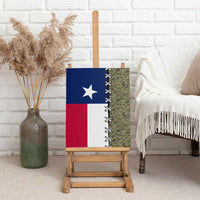 Christmas Texas Camo Canvas Wall Art Xmas Holiday Patterns - Wonder Print Shop