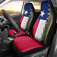 Christmas Texas Camo Car Seat Cover Xmas Holiday Patterns - Wonder Print Shop
