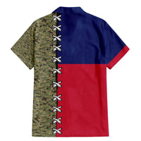 Christmas Texas Camo Family Matching Mermaid Dress and Hawaiian Shirt Xmas Holiday Patterns - Wonder Print Shop