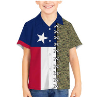 Christmas Texas Camo Family Matching Mermaid Dress and Hawaiian Shirt Xmas Holiday Patterns - Wonder Print Shop