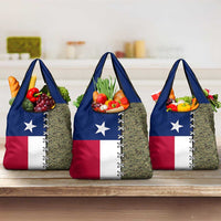 Christmas Texas Camo Grocery Bag Xmas Holiday Patterns - Wonder Print Shop