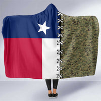 Christmas Texas Camo Hooded Blanket Xmas Holiday Patterns - Wonder Print Shop