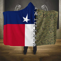 Christmas Texas Camo Hooded Blanket Xmas Holiday Patterns - Wonder Print Shop