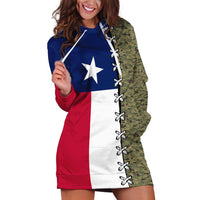 Christmas Texas Camo Hoodie Dress Xmas Holiday Patterns - Wonder Print Shop