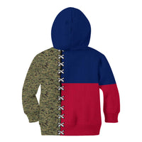 Christmas Texas Camo Kid Hoodie Xmas Holiday Patterns - Wonder Print Shop