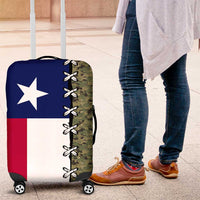 Christmas Texas Camo Luggage Cover Xmas Holiday Patterns - Wonder Print Shop