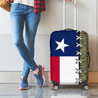 Christmas Texas Camo Luggage Cover Xmas Holiday Patterns - Wonder Print Shop