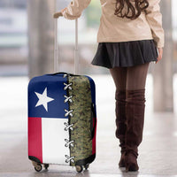 Christmas Texas Camo Luggage Cover Xmas Holiday Patterns - Wonder Print Shop