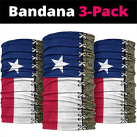 Christmas Texas Camo Neck Gaiter Xmas Holiday Patterns - Wonder Print Shop