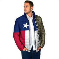 Christmas Texas Camo Padded Jacket Xmas Holiday Patterns - Wonder Print Shop