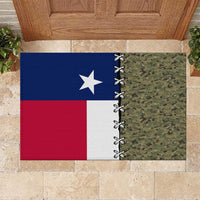 Christmas Texas Camo Rubber Doormat Xmas Holiday Patterns - Wonder Print Shop