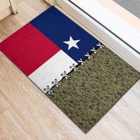 Christmas Texas Camo Rubber Doormat Xmas Holiday Patterns - Wonder Print Shop