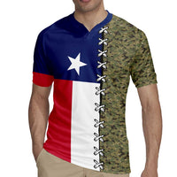 Christmas Texas Camo Rugby Jersey Xmas Holiday Patterns - Wonder Print Shop