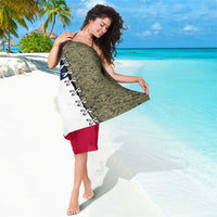 Christmas Texas Camo Sarong Xmas Holiday Patterns - Wonder Print Shop