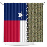 Christmas Texas Camo Shower Curtain Xmas Holiday Patterns - Wonder Print Shop